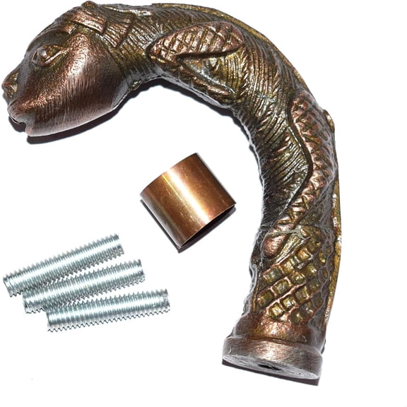 Nautical Beautiful Aluminum Smart Dragon Handle Walking Stick/Stylish Antique Walking Stick/Walking Stick