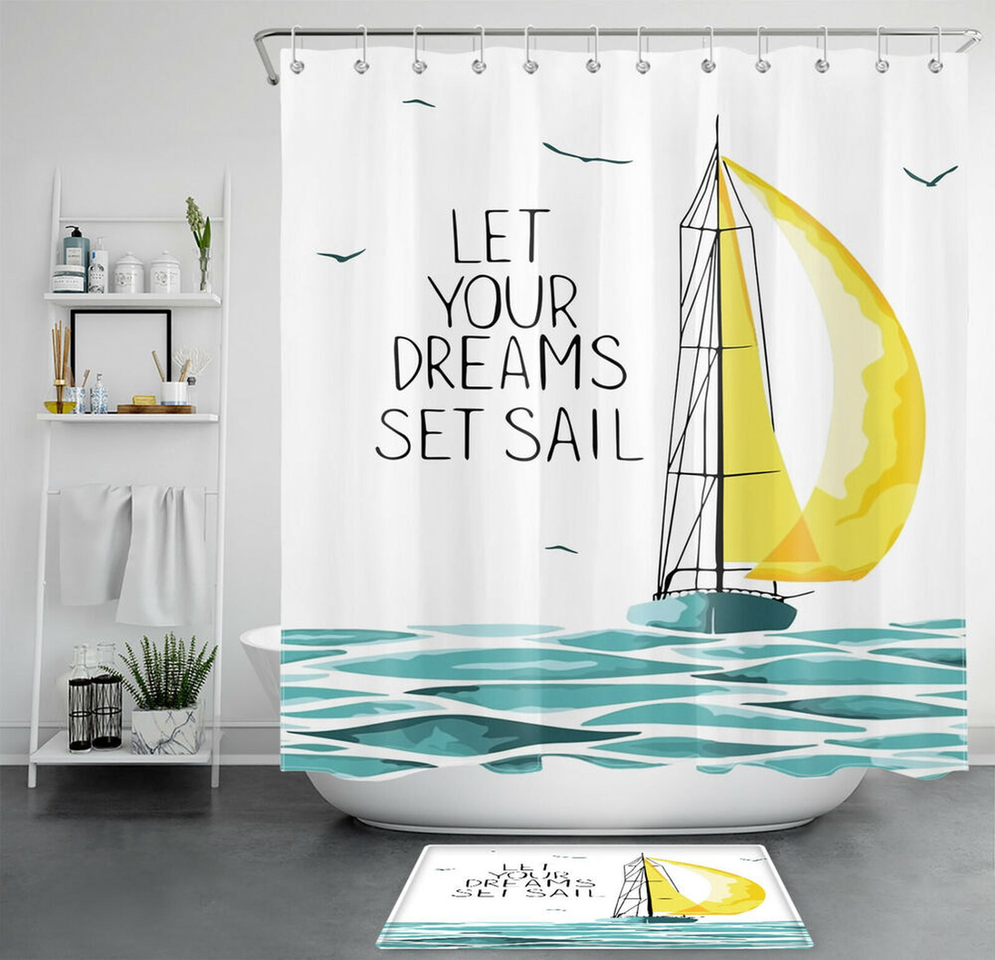 Nautical Bliss: Elevate Your Shower Experience with a Seafaring Theme 