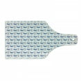 thumbnail image 1 of Nautical Blue Cutting Board, Marine Themed Pattern of Whale Lighthouse and Starfish, Decorative Tempered Glass Cutting and Serving Board, in 3 Sizes, by Ambesonne, 1 of 2
