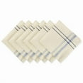 thumbnail image 1 of Nautical Blue French Stripe Napkin Set of 6, 1 of 1