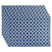 Nautical Blue Lattice Placemat (Set of 6)