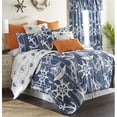 thumbnail image 1 of Nautical Board Reversible Comforter Set - Queen Size, 1 of 1
