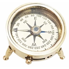 Nautical Brass Compass Hiking Camping Travelling Craft Compass Designer Collectible Magnetic Gift Antique Compass