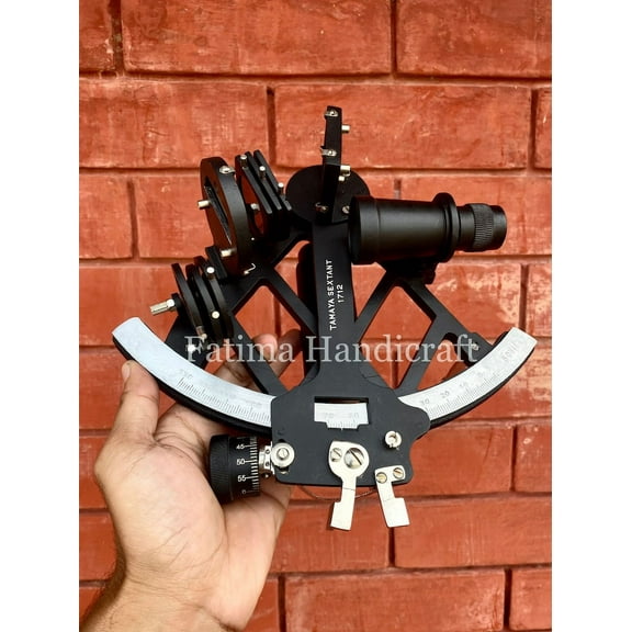 Nautical Brass Sextant, Antique Gift Tamaya Sextant 1712, Working Sextant Navigational Marine 9 Sextant, gift for antique Us Navy gifts