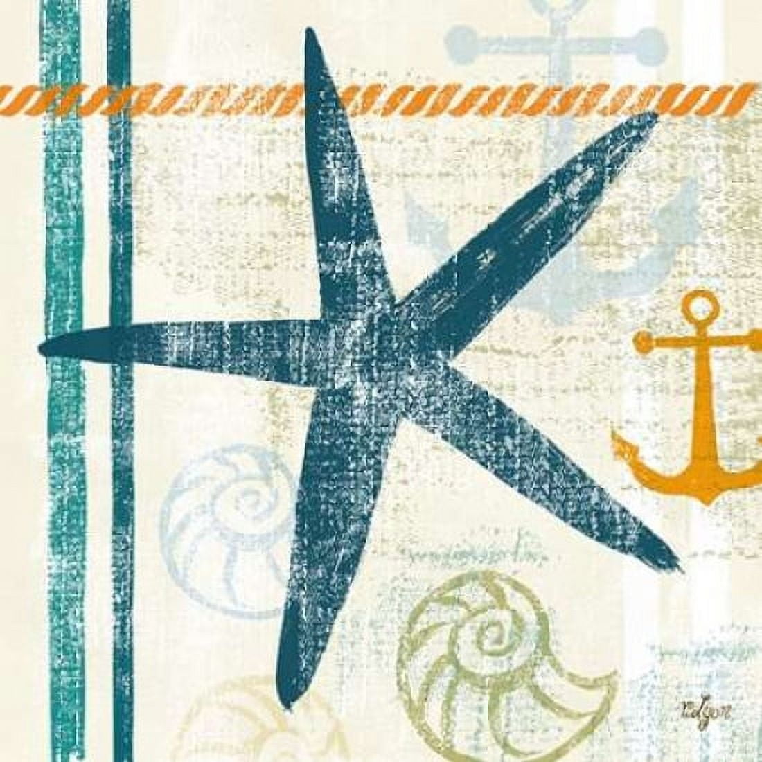Nautical Brights III Canvas Art - Rebecca Lyon (24 x 24)