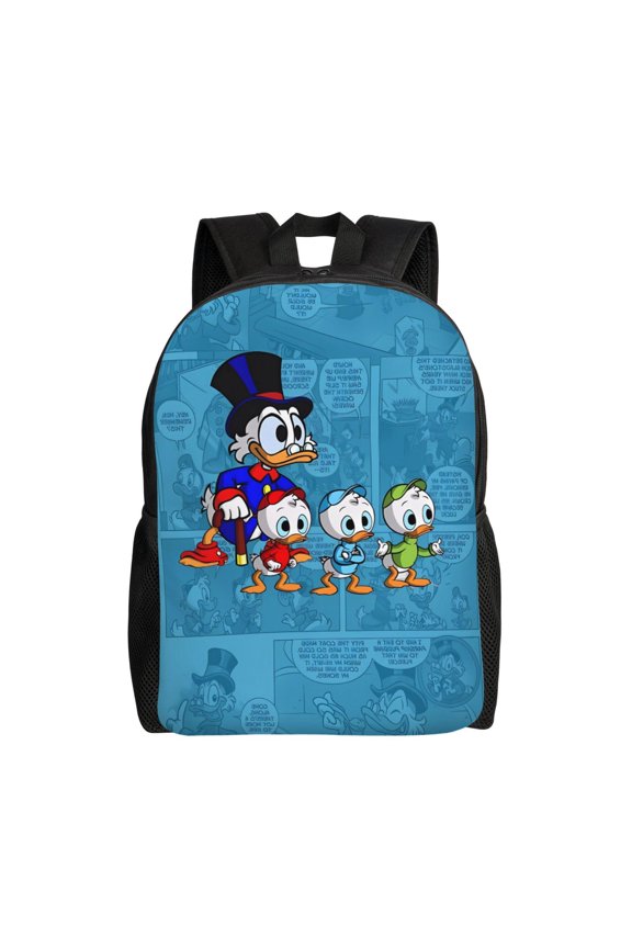 Nautical Cartoon Character Inspired Travel Bag, Classic Animated Duck Style Backpack