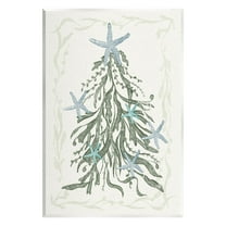 Nautical Christmas Tree Sea Life Holiday Graphic Art Unframed Art Print Wall Art