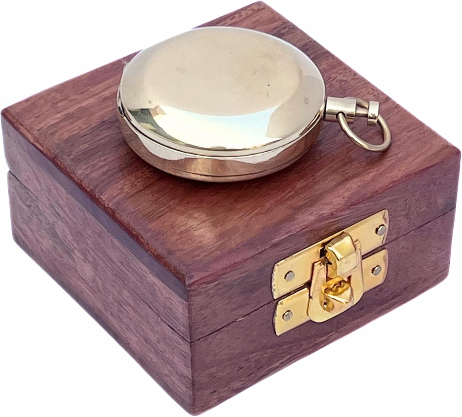 Nautical Collectible Retro Style Compass Decorative Gift Item Brass Finish Compass