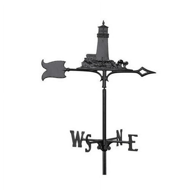 Nautical Collection 65355 30 Lighthouse Weathervane in Black