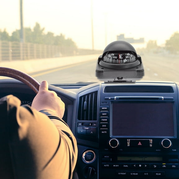 Nautical Compass Car Compass Sea Marine Navigation Declination Adjustment Guide