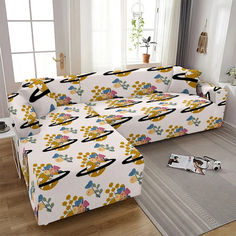 Nautical Compass Sofa Covers for Living Room Strawberry Flower Cover De