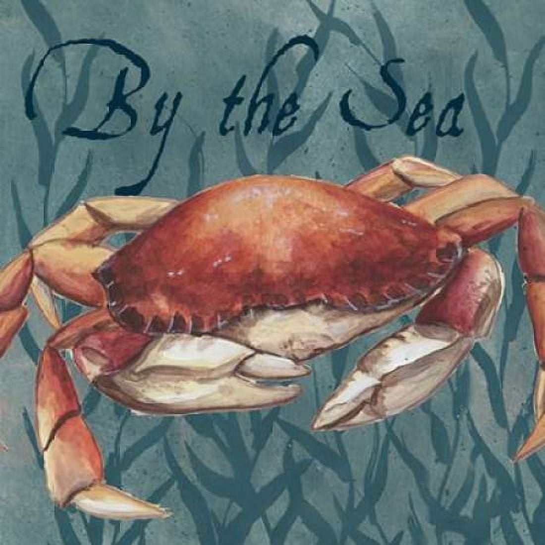 Nautical Critters III Canvas Art - Tre Sorelle Studios (24 x 24)