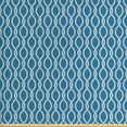 thumbnail image 1 of Ambesonne Nautical Fabric by the Yard Upholstery, Oceanic Art Monochrome, 10 Yards, White Sea Blue, 1 of 4