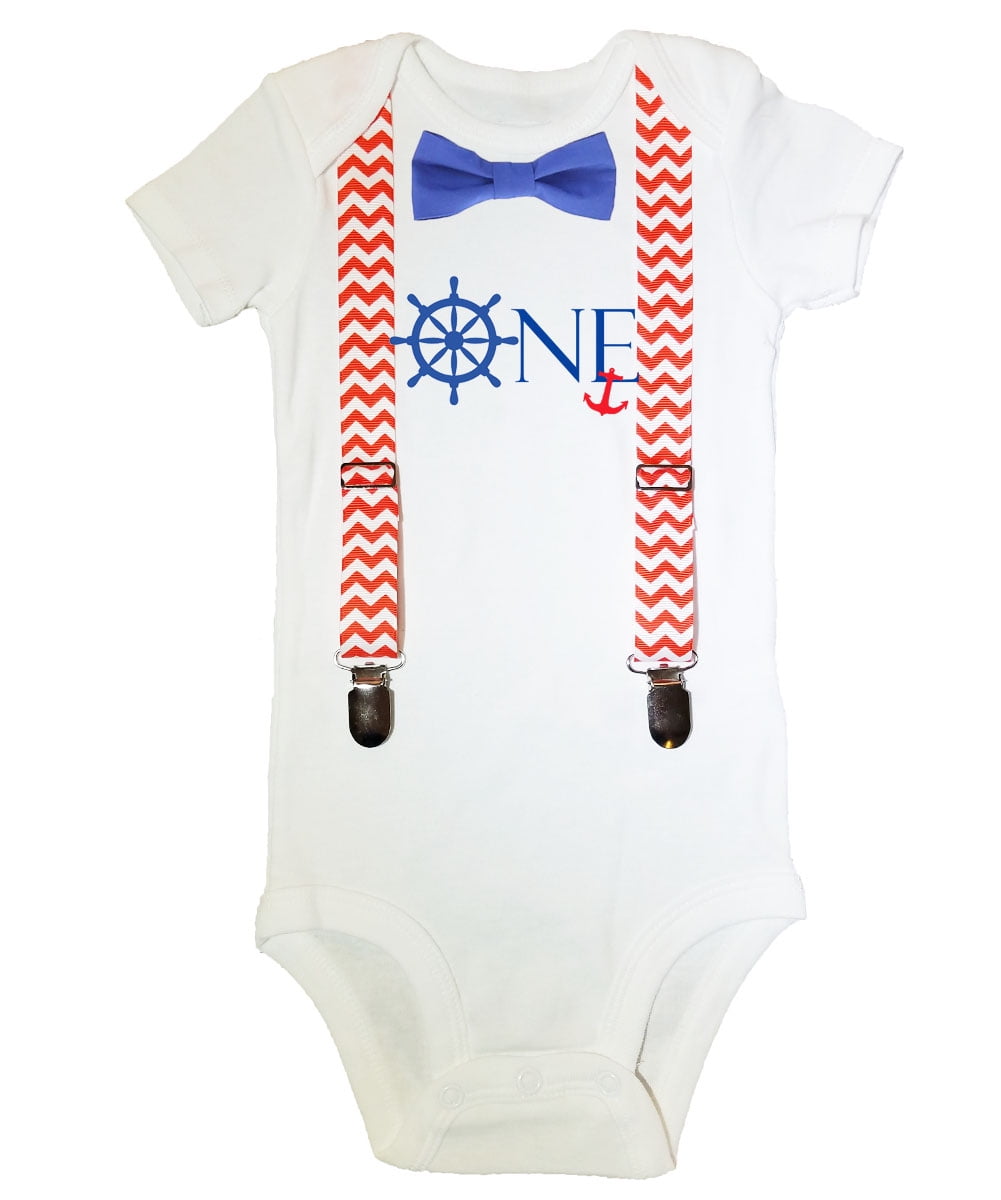 Nautical first birthday outfit boy best sale