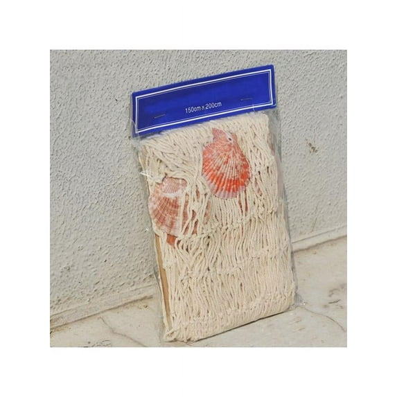 Nautical Fishing Net Shell Seaside Beach Decoration Party Home Wall Garden Decor
