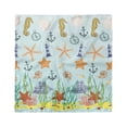 thumbnail image 1 of Nautical Head Scarf, Elements of the Ocean, Head Wrap, 3 Sizes, by Ambesonne, 1 of 2