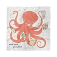 thumbnail image 1 of Nautical Head Scarf, Octopus Holding Sap, Head Wrap, 3 Sizes, by Ambesonne, 1 of 2