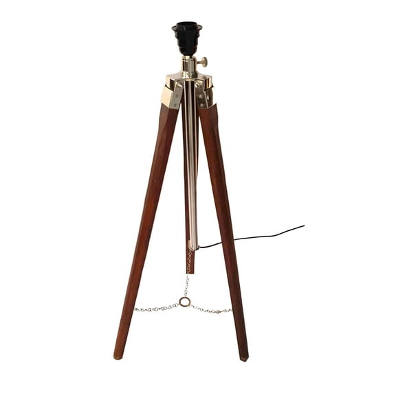 Nautical India Medium Tripod Lamp Stand Floor Lamp Decorative Standing Night Lamp