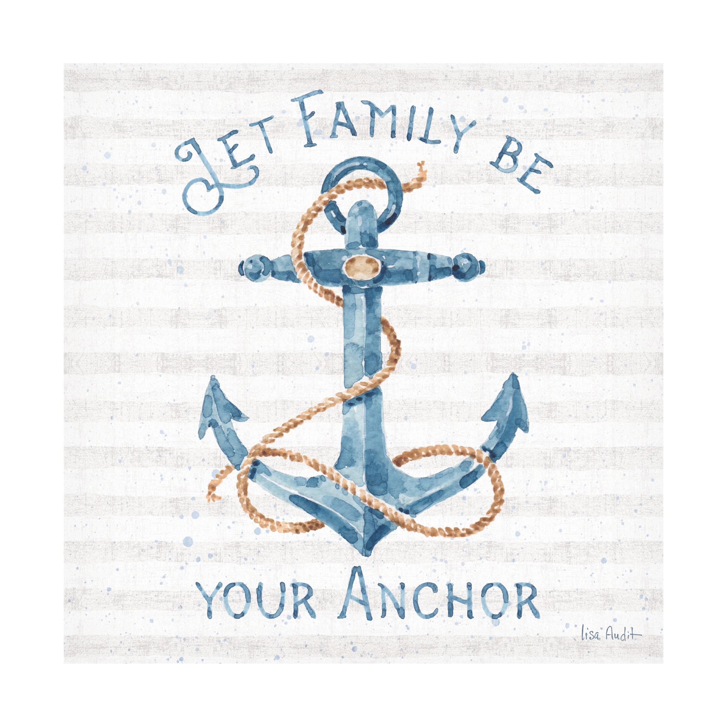 Nautical Life IV' Canvas Art by Lisa Audit