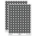 thumbnail image 1 of Nautical Lifesaver Buoy Preserver 200+ Round Stickers - Black - Matte Finish - 0.50" Size, 1 of 3
