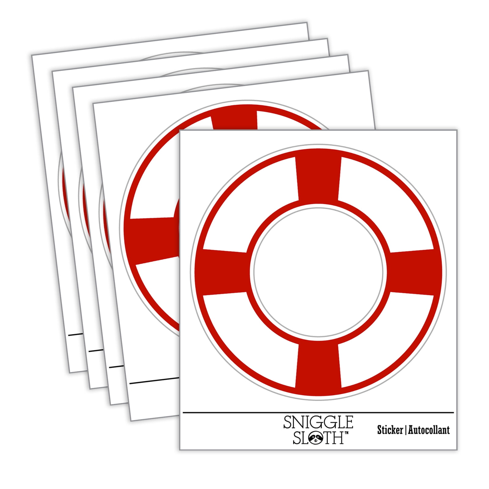 Nautical Lifesaver Car Window Bumper Water Bottle Phone Tablet Laptop ...