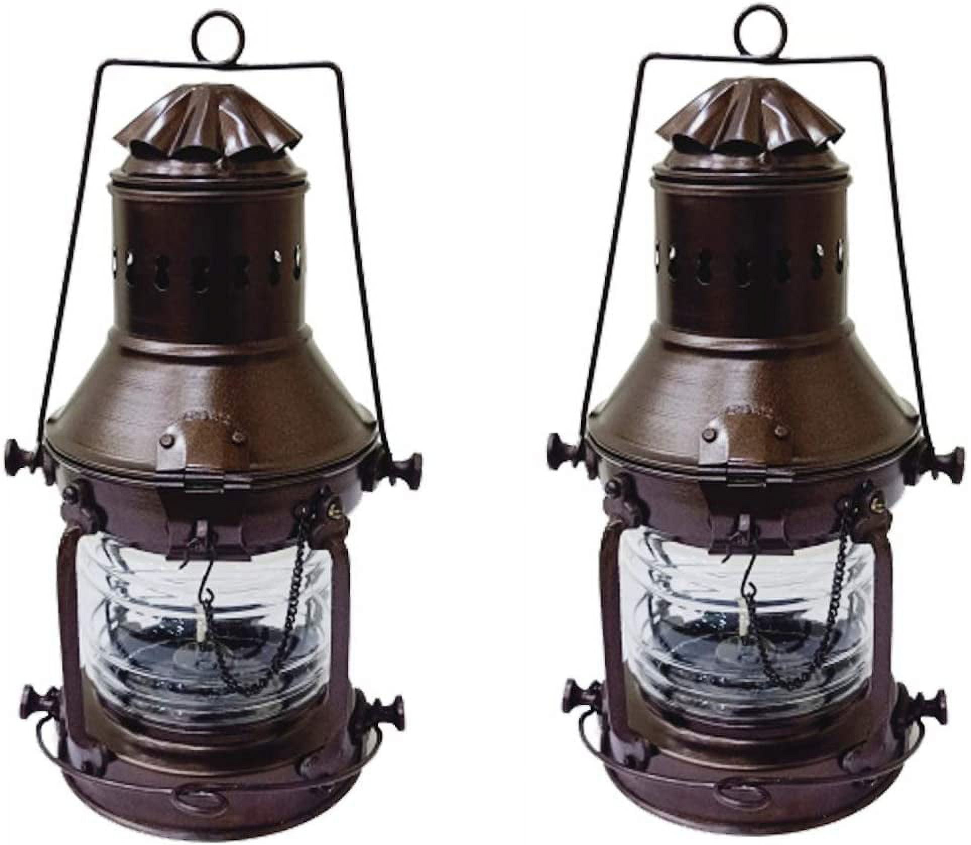 Nautical Maritime Metal Lanterns Ship Oil Lamps ~ Light