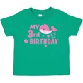thumbnail image 1 of Nautical My 3Rd Birthday With Pink Whale Toddler T-Shirt 3 Three Years TODDLER SHORT SLEEVE TEE BELLA CANVAS 3001T, 1 of 3