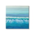 thumbnail image 1 of Nautical Ocean Rolling Waves Coastal Painting Gallery Wrapped Canvas Print Wall Art, 1 of 7