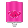 thumbnail image 1 of Caroline's Treasures BB8903CNL Nautical Pink Crab Ceramic Night Light, 6x4x3", multicolor, 1 of 2