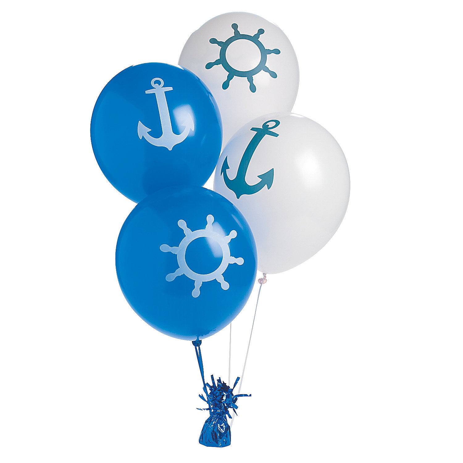 Nautical Foil Balloons