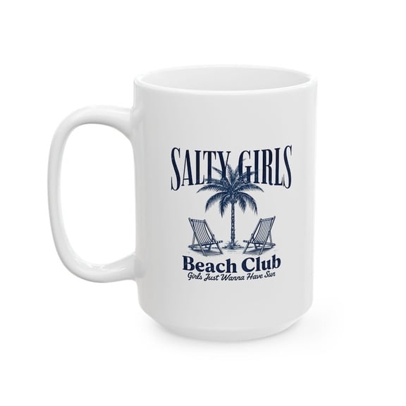 Nautical Sailor Mug for Beach Lovers, Coffee Cup, Sailor Gift, Ocean Decor, Nautical Kitchenware, Gift for Her