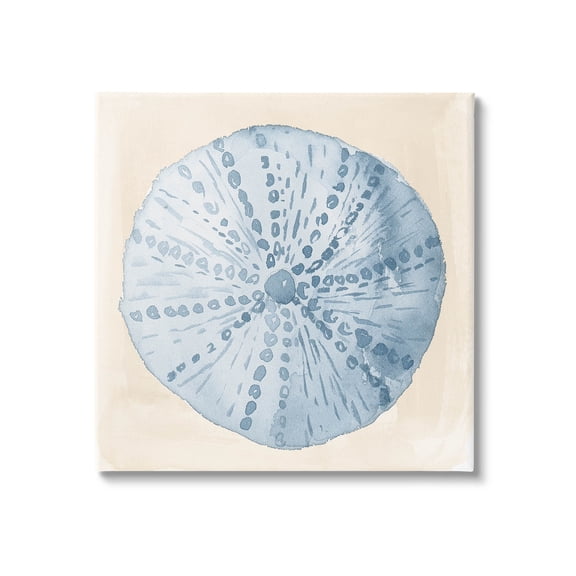 Nautical Sea Life Round Shell Animals & Insects Graphic Art Gallery Wrapped Canvas Print Wall Art