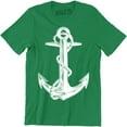 thumbnail image 1 of Nautical Ship Anchor Sailor Diver Sailing Boat Outdoors Water Men's Tee Shirt, 1 of 4