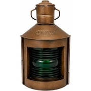 Thor Instruments 12 Inch Nautical Brass Table Lamps with Clear Glass