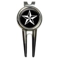 thumbnail image 1 of Nautical Star - Black Golf Divot Repair Tool, 1 of 1