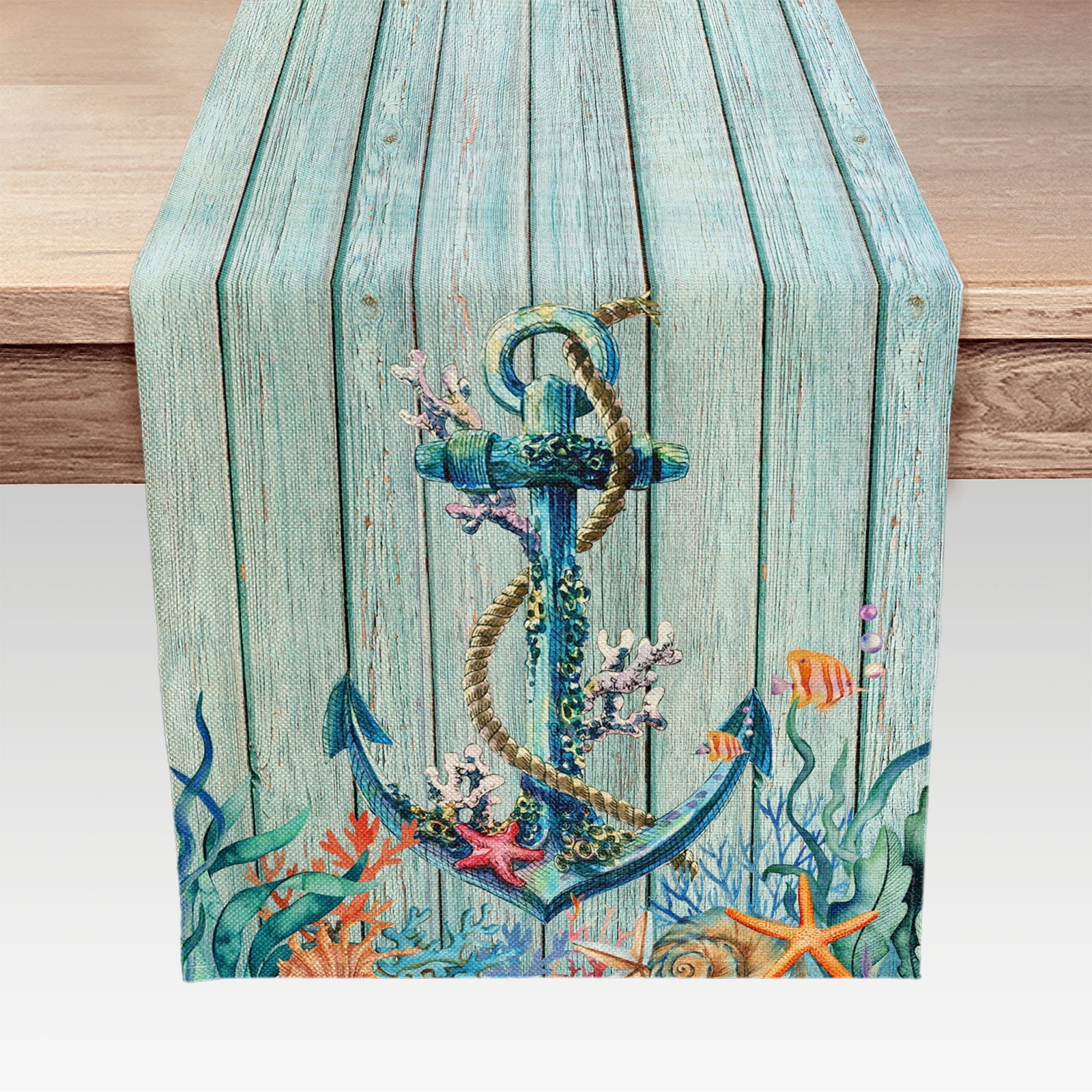 Marine Calm Quilted Table Runner GFTOTP16912 main image 1
