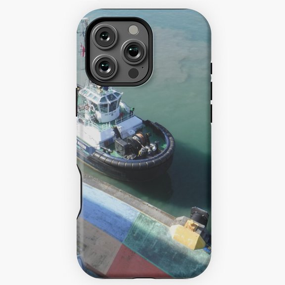Nautical Tug Boat Ship Maritime Phone Case for iPhone 16 15 14 13 12 11 Pro Max - Creative Phone