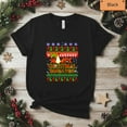 thumbnail image 1 of Nautical Ugly Christmas Sailing Holiday Sweater Top Unisex T-Shirt, up to size 5XL, 1 of 2