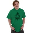 thumbnail image 1 of Nautical Whale Wheel Spiritual Animal Plus Size Crewneck Graphic Tee Shirt Brisco Brands 2X, 1 of 5