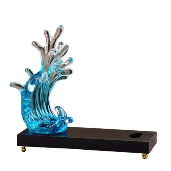Nautical Wine Rack Resin Wood Countertop Storage Holder Sailing Decor