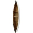 thumbnail image 1 of Nautical Wood Boat Shelf Wall Decor Hanging Row Boat Shelf Home Decor, 1 of 6