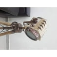 thumbnail image 1 of Nautical Wooden Copper Tripod Stand Vintage Halloween Floor Lamp Living Room, 1 of 3