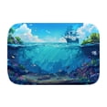 thumbnail image 1 of Nautical landscapes 572 Non-Slip Memory Foam Bath Rug: Absorbent, Quick-Dry, Machine Washable, Soft & Comfortable - S, 1 of 7