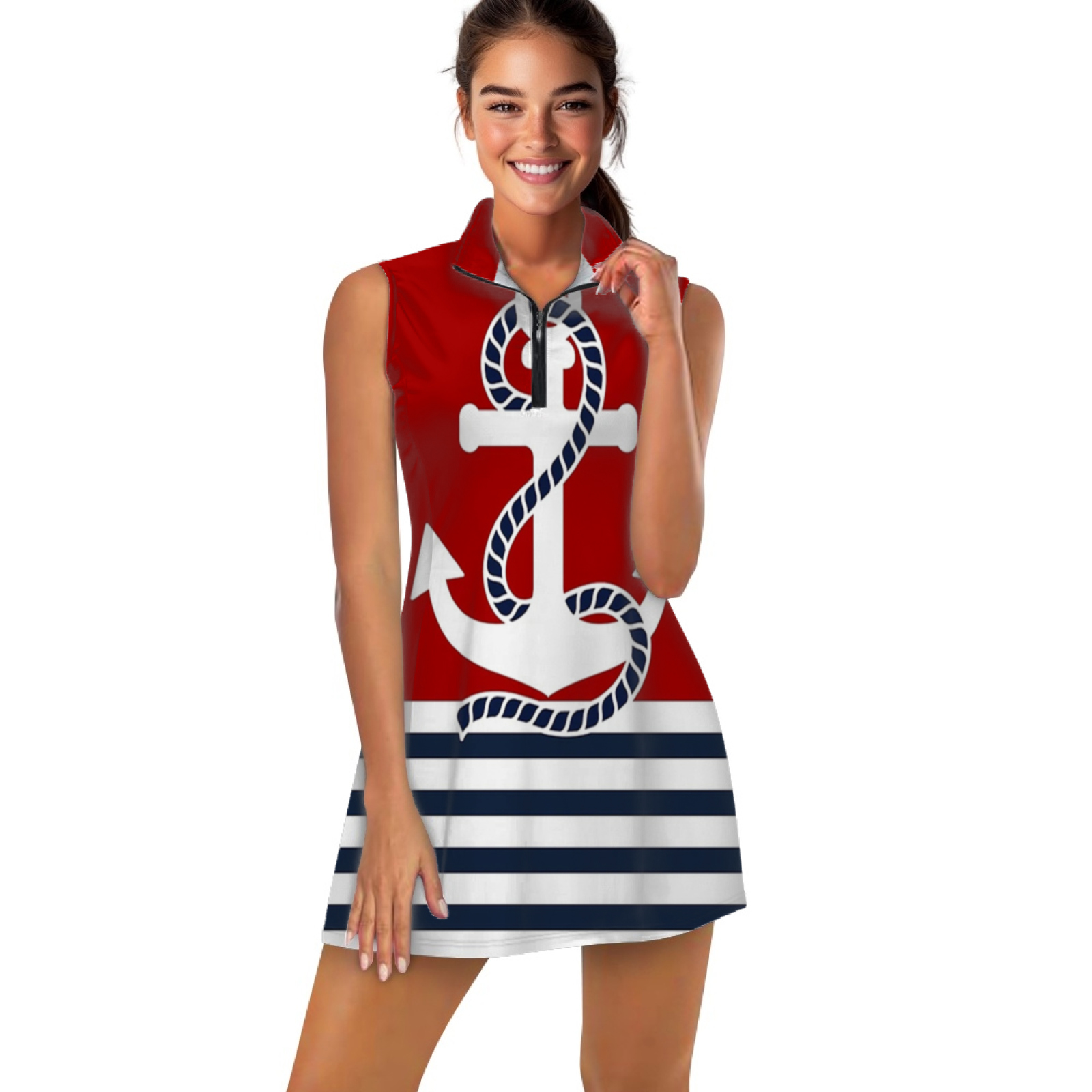 Red, White, & Blue Regatta Dress Set