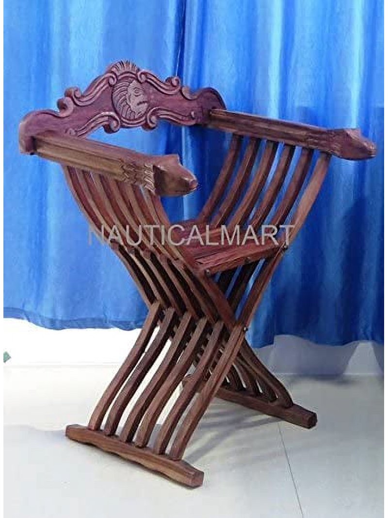 NauticalMart Antique Medieval Renaissance SAVONAROLA Folding X