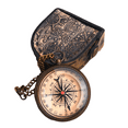 thumbnail image 1 of NauticalMart Brass Compass Religious Gifts for Men God My Lord Guide Me, Baptism Gift for Teenage, Christian First Communion Gift for Boys, Missionary, Birthday, 1 of 7