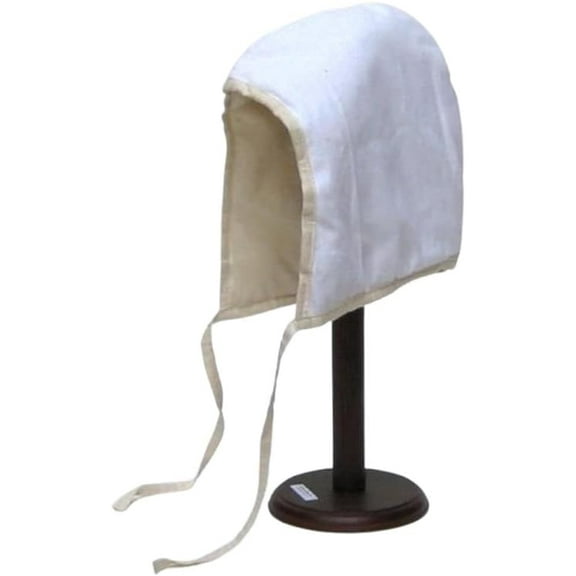NauticalMart Cotton Padded Coif Arming Cap White Medieval Renaissance Winter Cap Maedieval Times