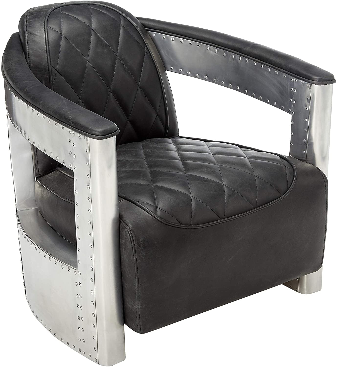 All leather aviator online chair