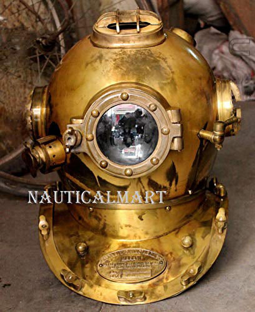 NauticalMart Solid Steel U.S Navy Mark V Model Full Size 18" Heavy ...
