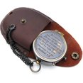 thumbnail image 1 of NauticalMart Be Strong and Courageous, Engraved Compass, Joshua 1:9 Engraved Gifts, Confirmation Gift Ideas, Baptism Gifts, Missionary Gifts, Birthday Gifts, Keepsake, Wedding Gifts, 1 of 4